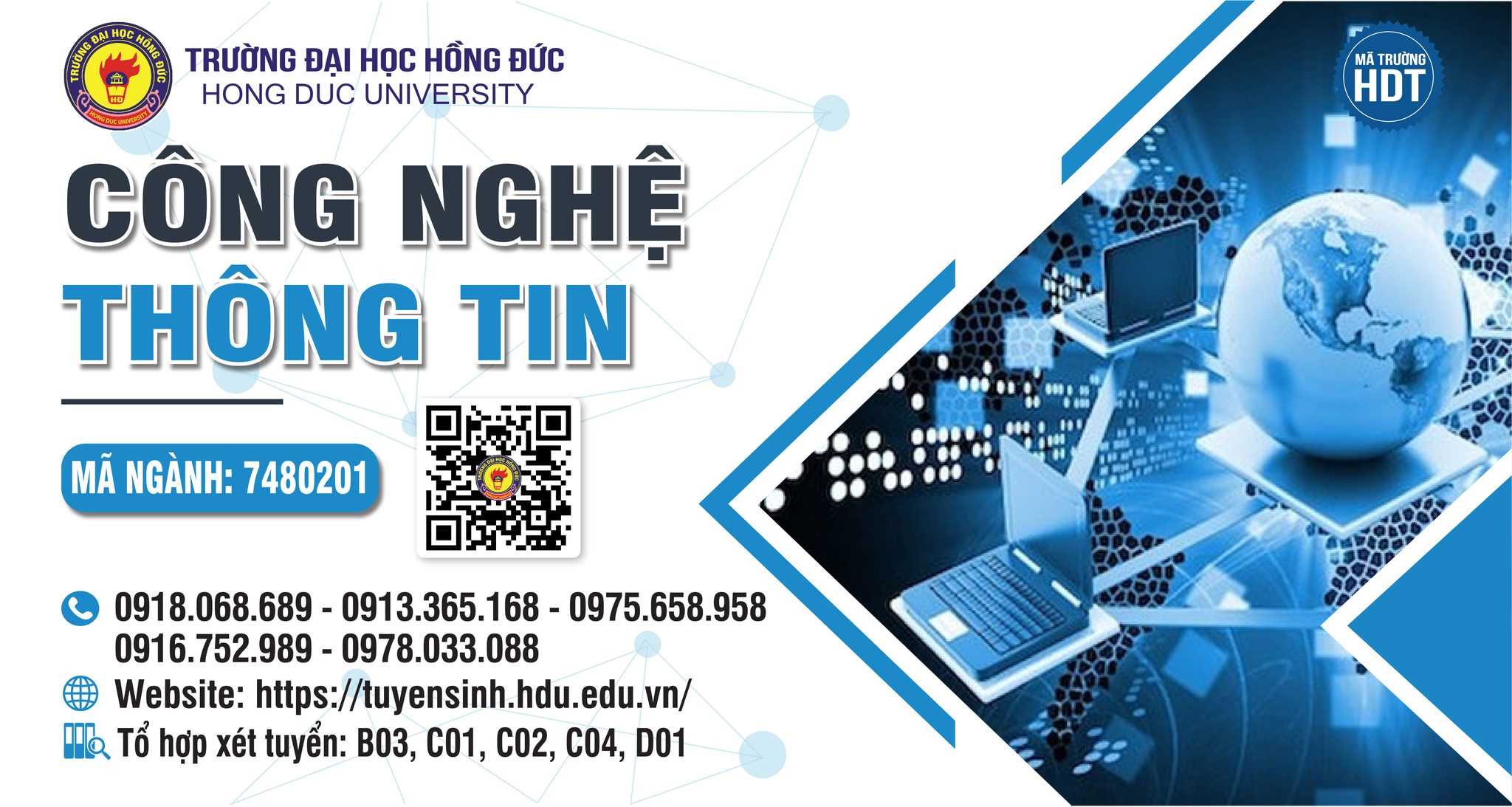 💻🌐 CHỌN NGÀNH CÔNG NGHỆ THÔNG TIN -> CHỌN HDU -> CHỌN THÀNH CÔNG